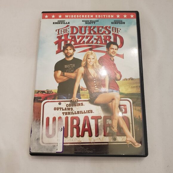 Other - The Dukes of Hazzard Unrated DVD - Widescreen Edition